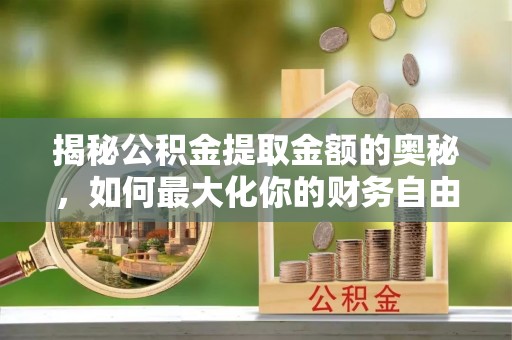 北港揭秘公积金提取金额的奥秘，如何最大化你的财务自由