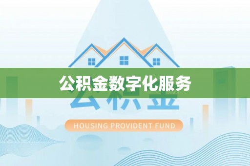 北港公积金数字化服务