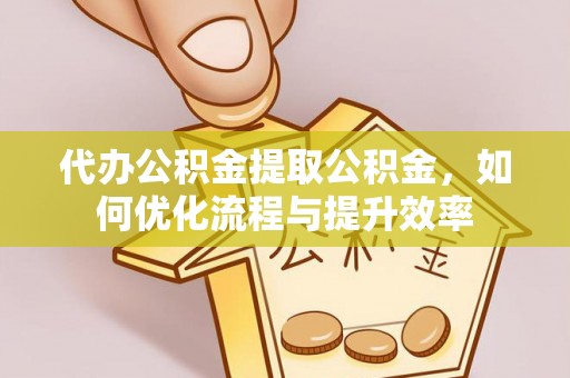 北港代办公积金提取公积金，如何优化流程与提升效率