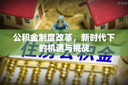 北港公积金制度改革，新时代下的机遇与挑战