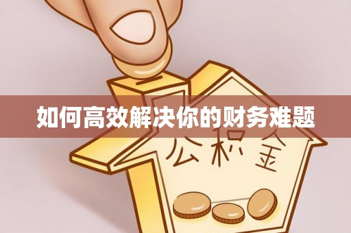 北港如何高效解决你的财务难题