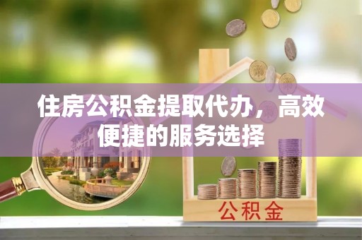 北港住房公积金提取代办，高效便捷的服务选择