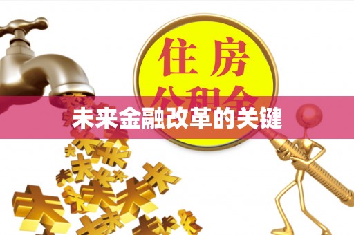 北港未来金融改革的关键