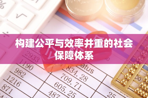 北港构建公平与效率并重的社会保障体系
