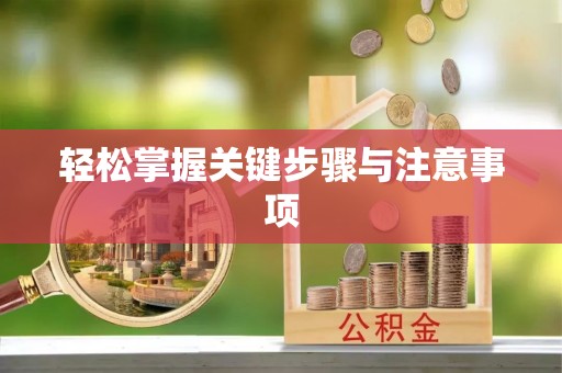 北港轻松掌握关键步骤与注意事项