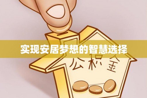 北港实现安居梦想的智慧选择