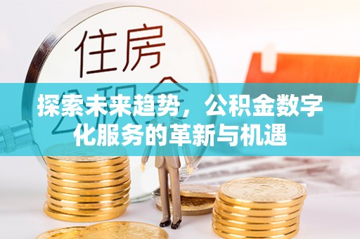 北港探索未来趋势，公积金数字化服务的革新与机遇