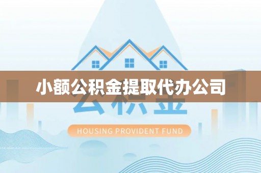 北港小额公积金提取代办公司