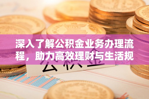 北港深入了解公积金业务办理流程，助力高效理财与生活规划